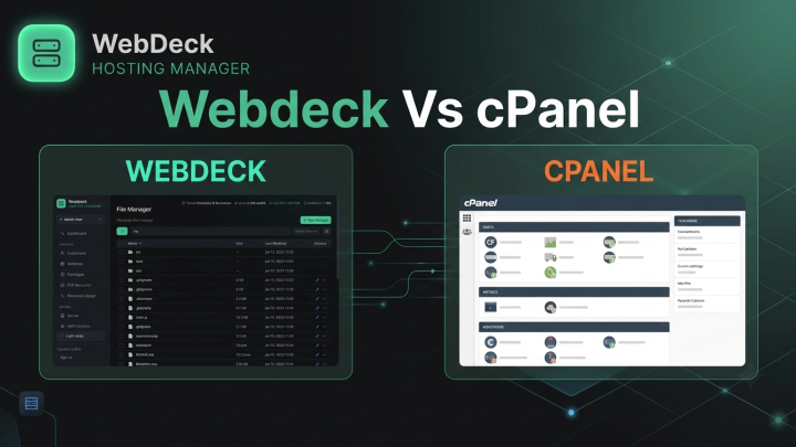 Webdeck Vs cPanel